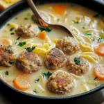 Cozy Swedish Meatball Soup Recipe