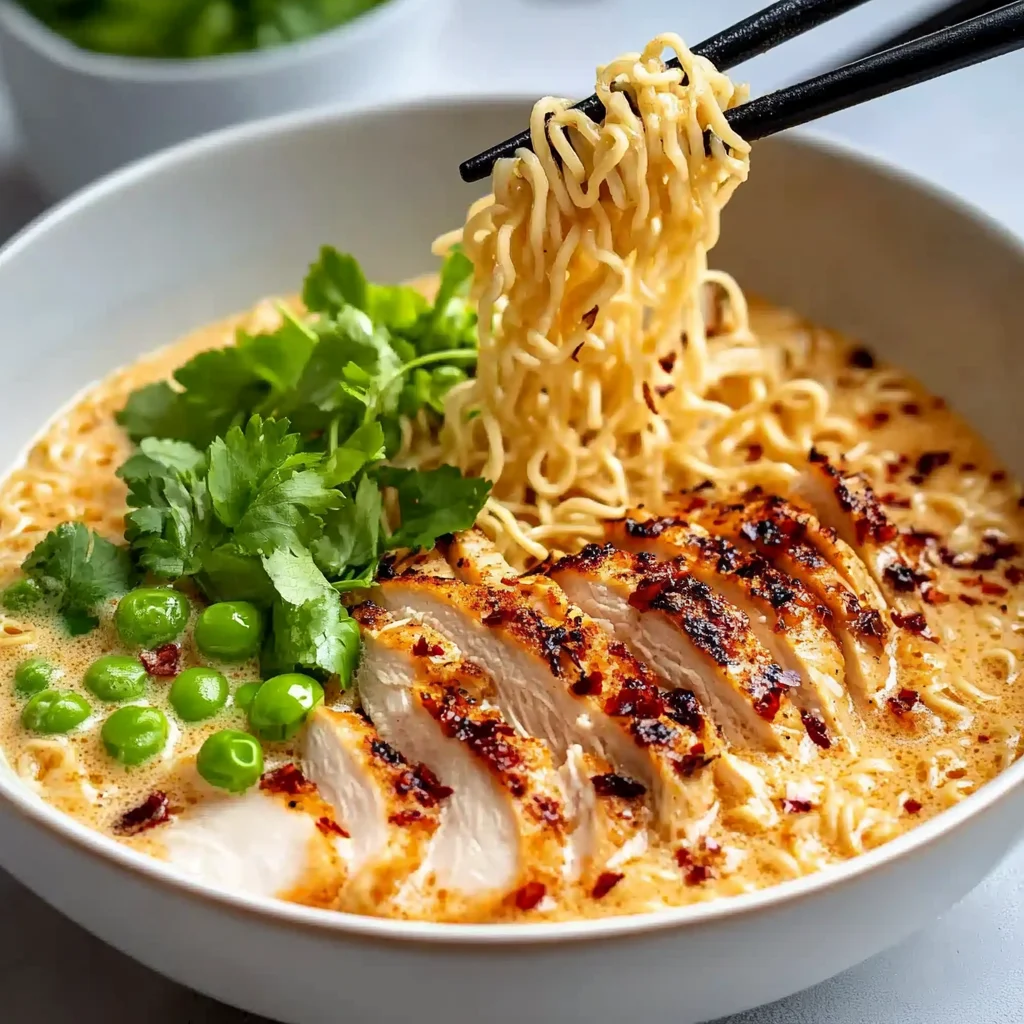 Creamy Marry Me Chicken Ramen - loudasrecipes