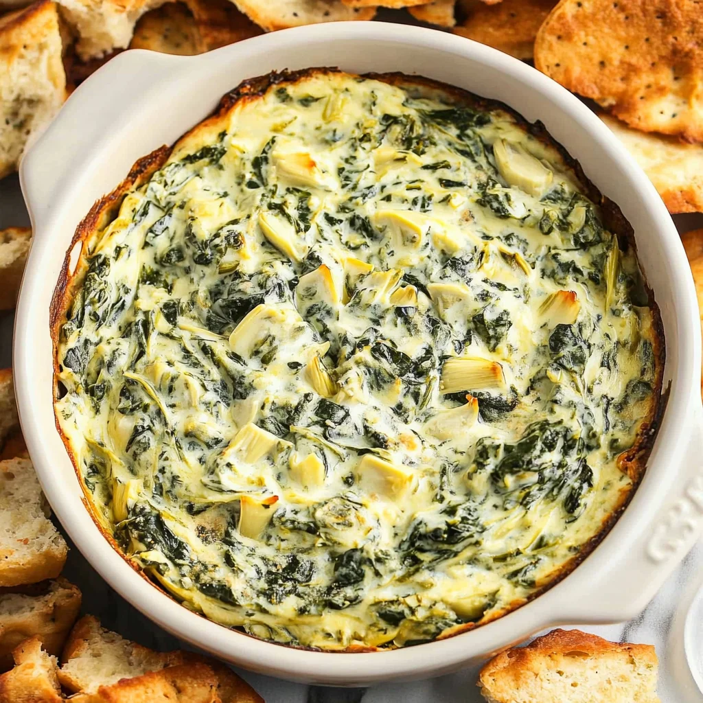 Creamy Spinach Artichoke Dip