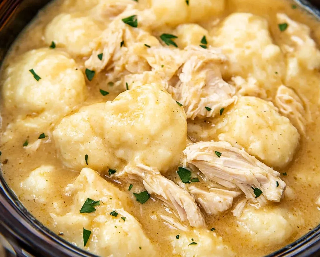 Crock Pot Chicken and Dumplings