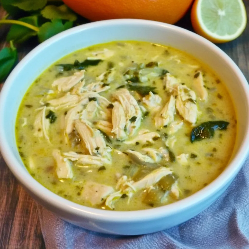 Crock Pot Thai Ginger Chicken Soup