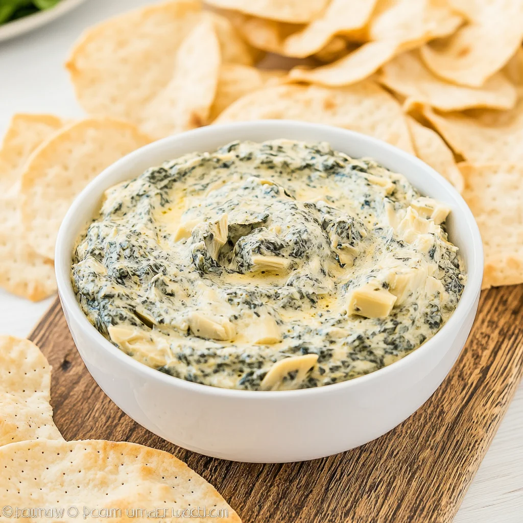 Crockpot Spinach Artichoke Dip