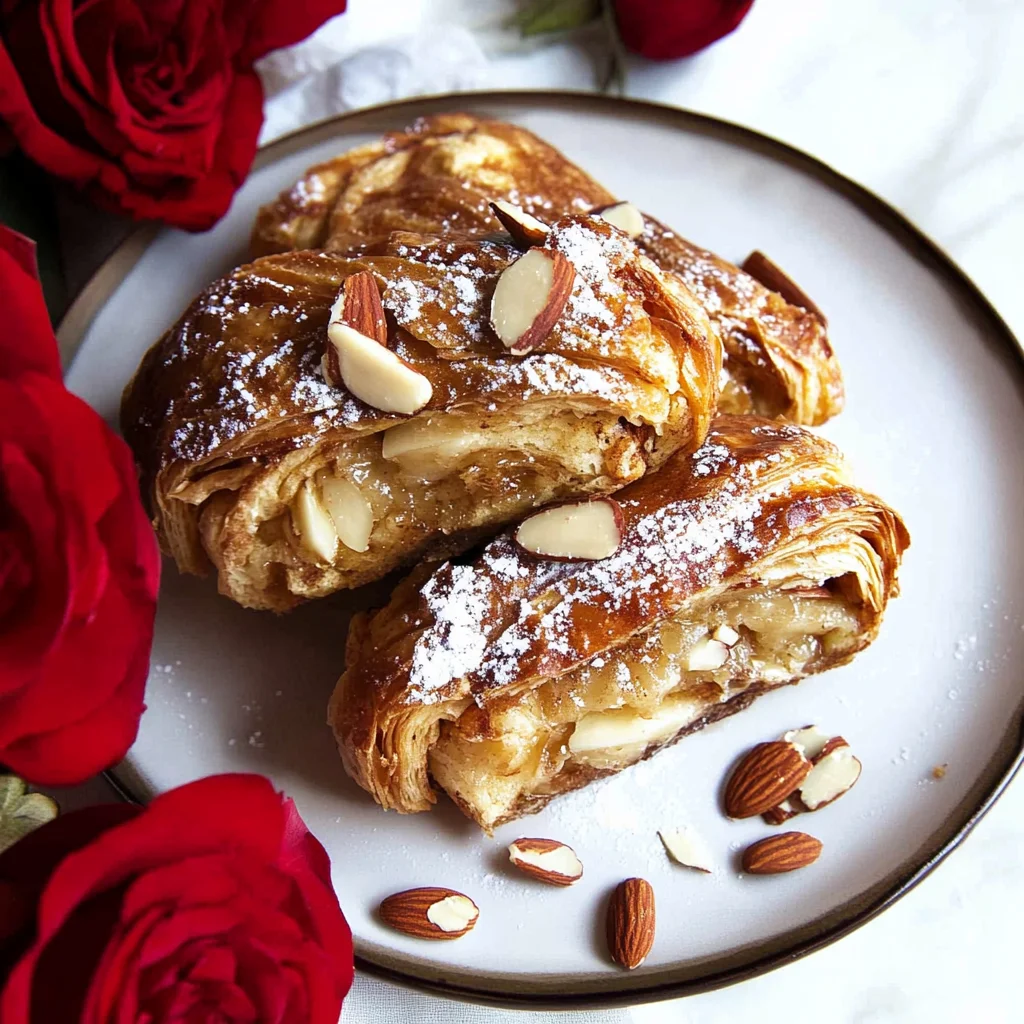 Croissant French Toast with Almonds