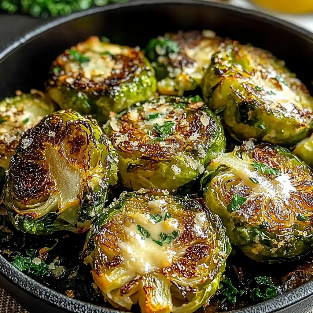 Delicious Garlic Butter Roasted Brussels Sprouts: A Flavorful Side Dish Recipe
