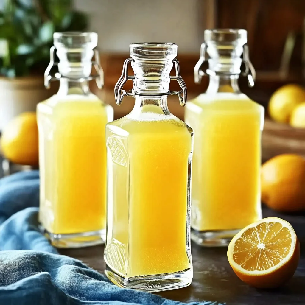 Easy Frozen Homemade Limoncello Bliss Recipe
