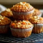 Easy One-Bowl Carrot Oatmeal Muffins