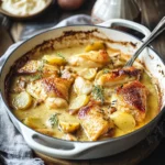 French Chicken Casserole a la Normande