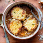 French Onion Soup with Comté Grilled Cheese