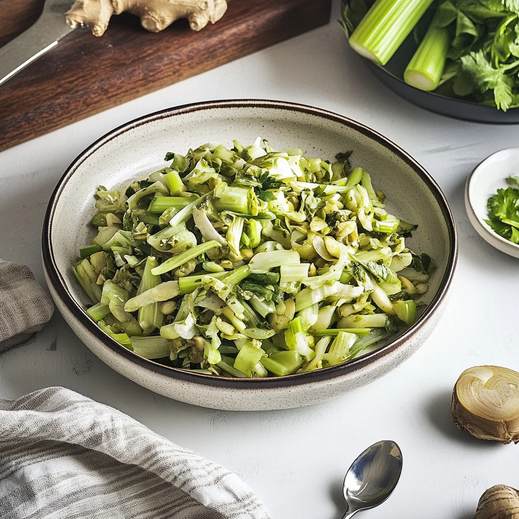 Ginger Celery Salad