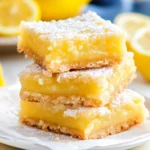 Lemon Bars (with Shortbread Crust!)