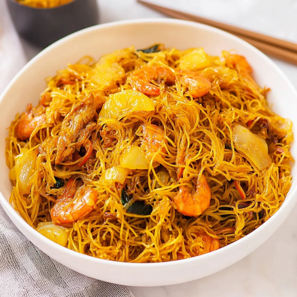 Singapore Noodles (Singapore Mei Fun)