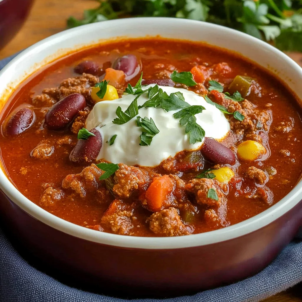 Slow Cooker Chili Recipe