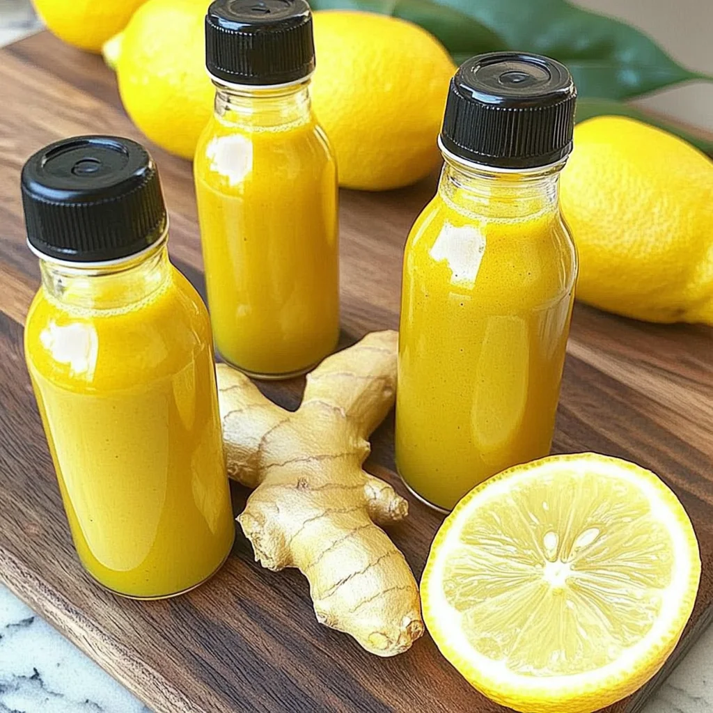 Spicy Ginger Wellness Shots