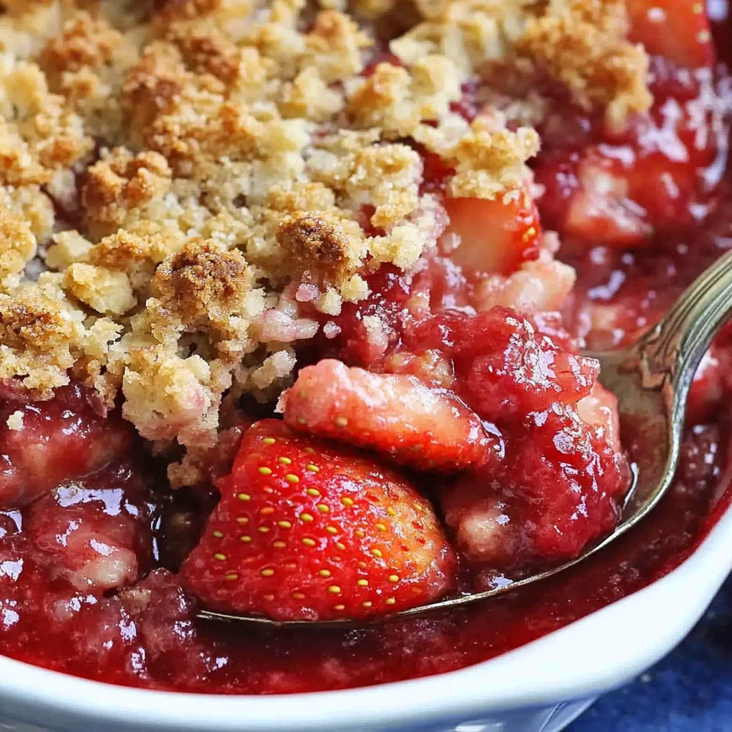 Strawberry Crisp Recipe