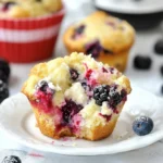 Berry Cream Cheese Muffins