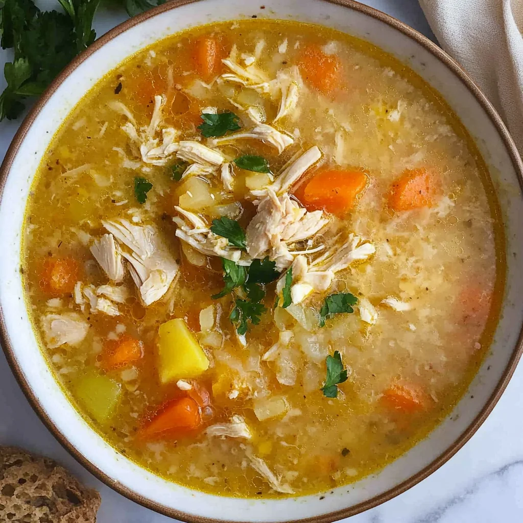 Canja - Cape Verdean Chicken Soup Recipe