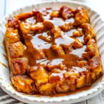 Caramel Overnight French Toast Casserole