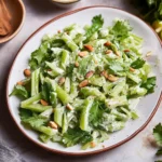 Celery Salad with Greek Yogurt Dressing