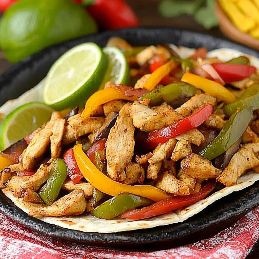 Chicken Fajitas Recipe