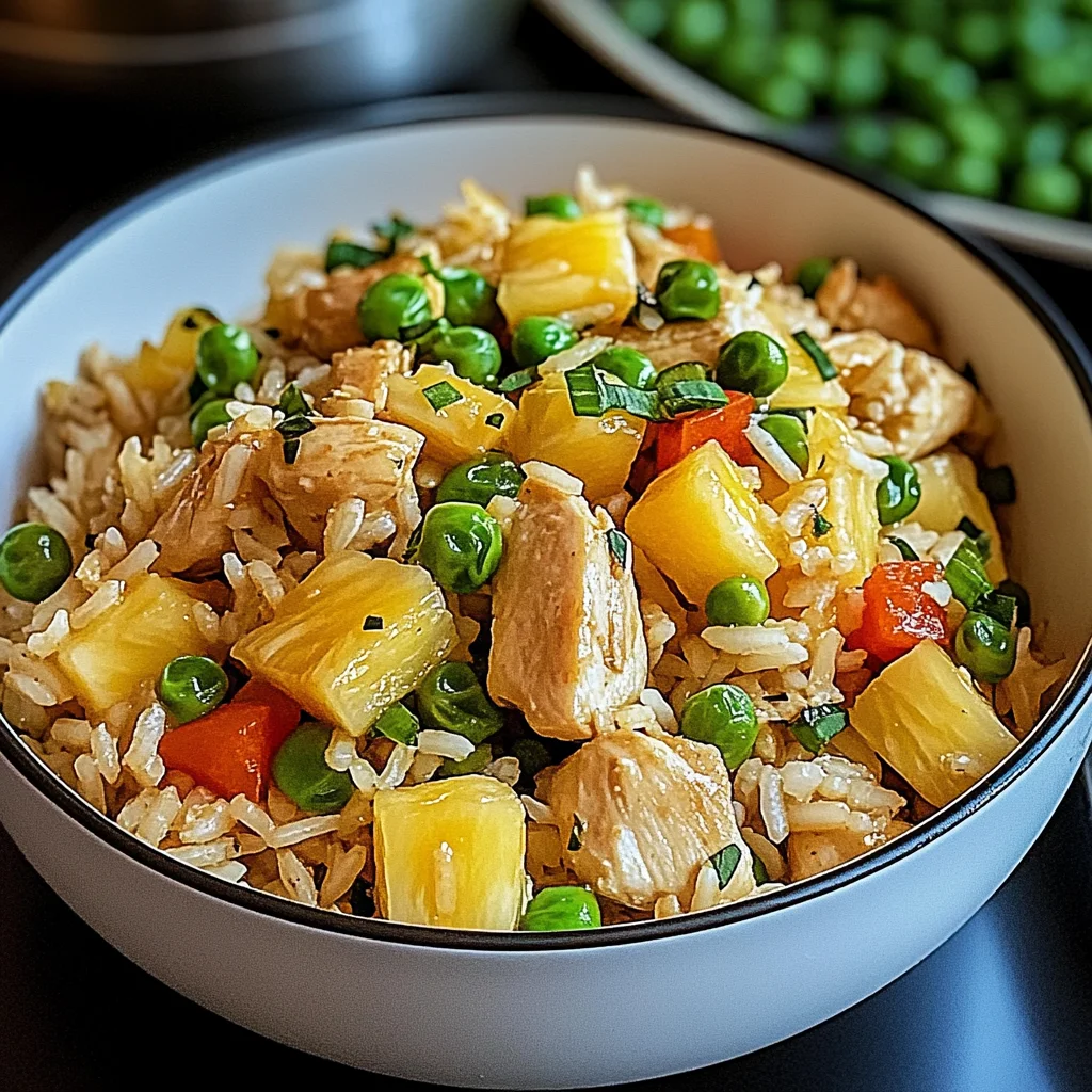 Create a Flavorful Pineapple Chicken Rice in Just 5 Steps!