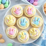 Easter Bunny Sugar Cookie Cups