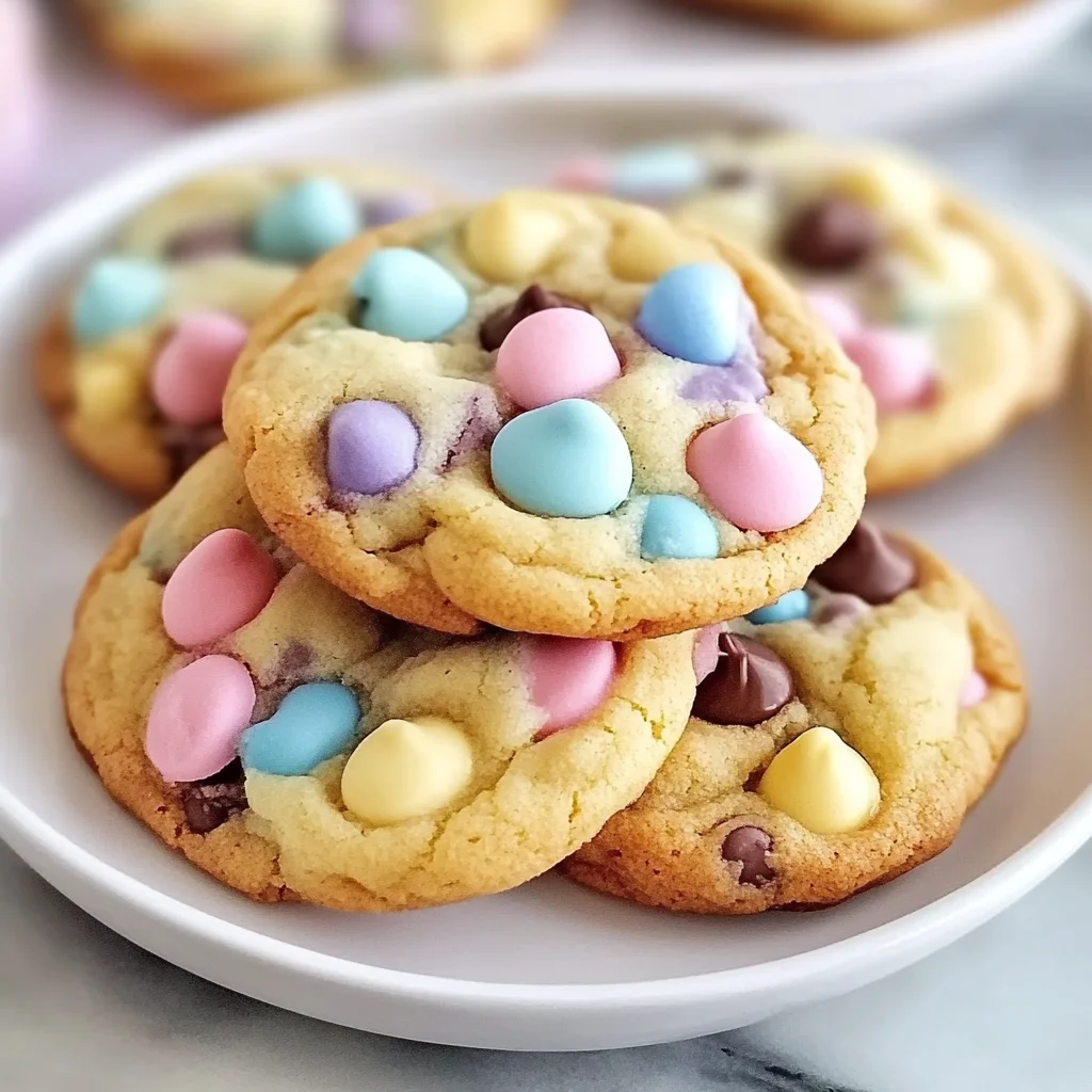 Easter Chocolate Chip Cookies
