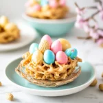 Easter Egg Peanut Butter Haystacks