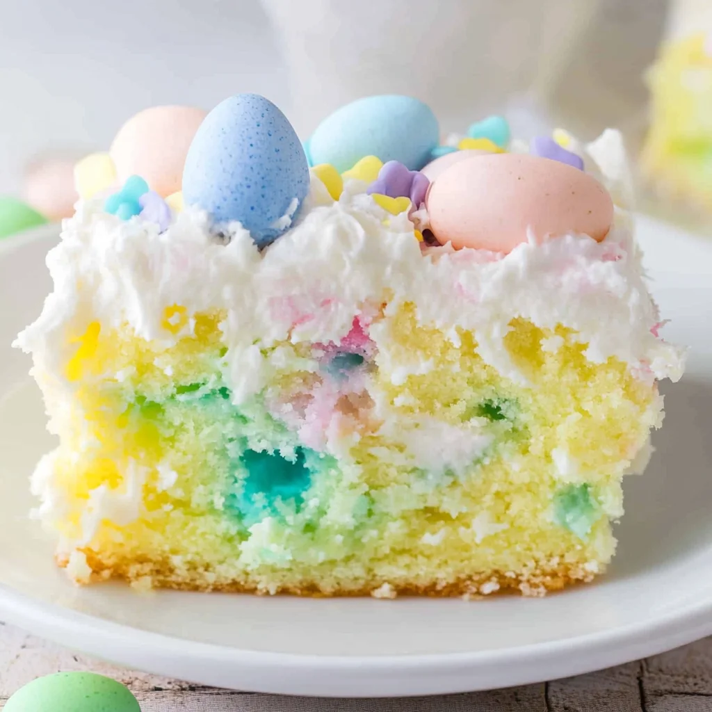 Easter Poke Cake