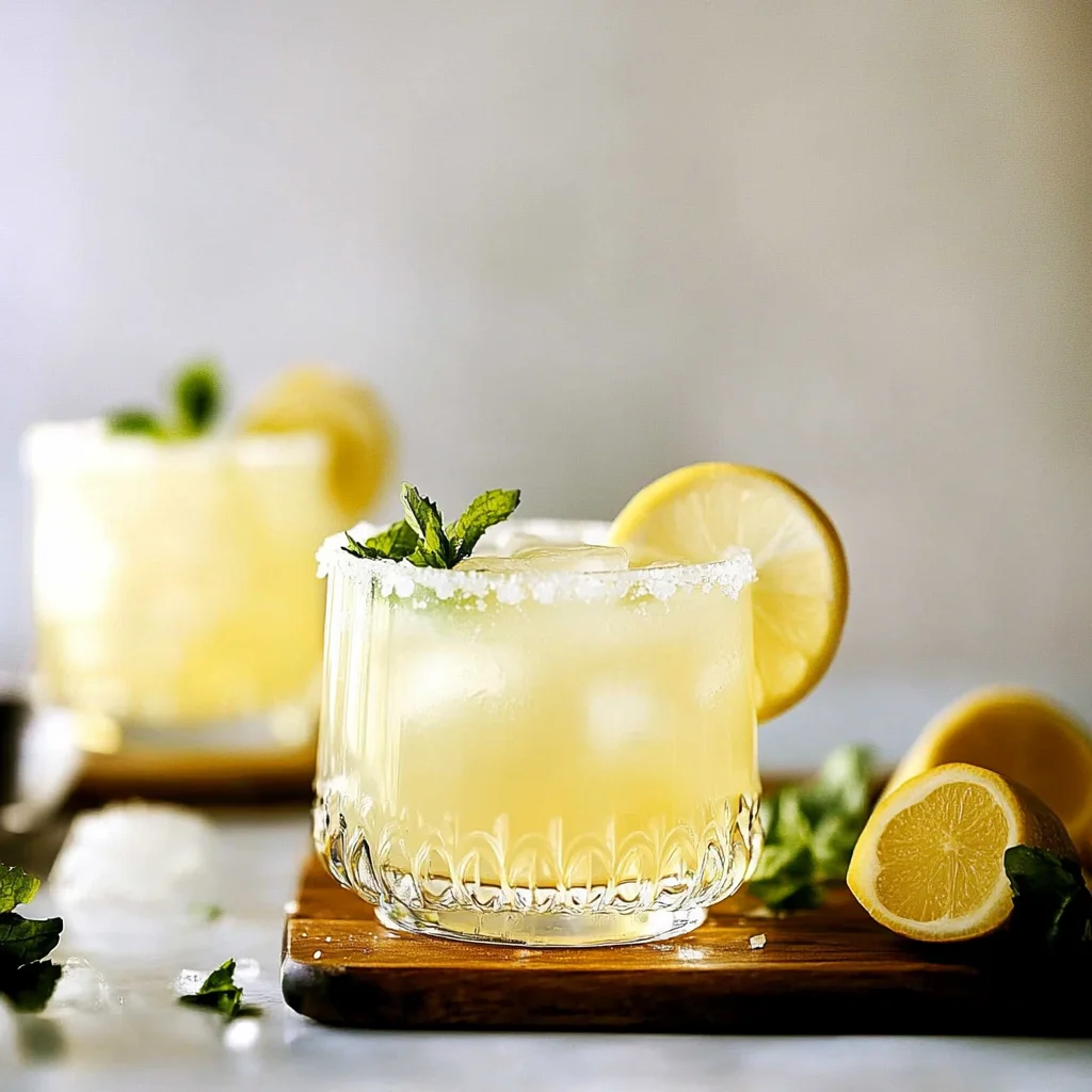 Easy Limoncello Margarita