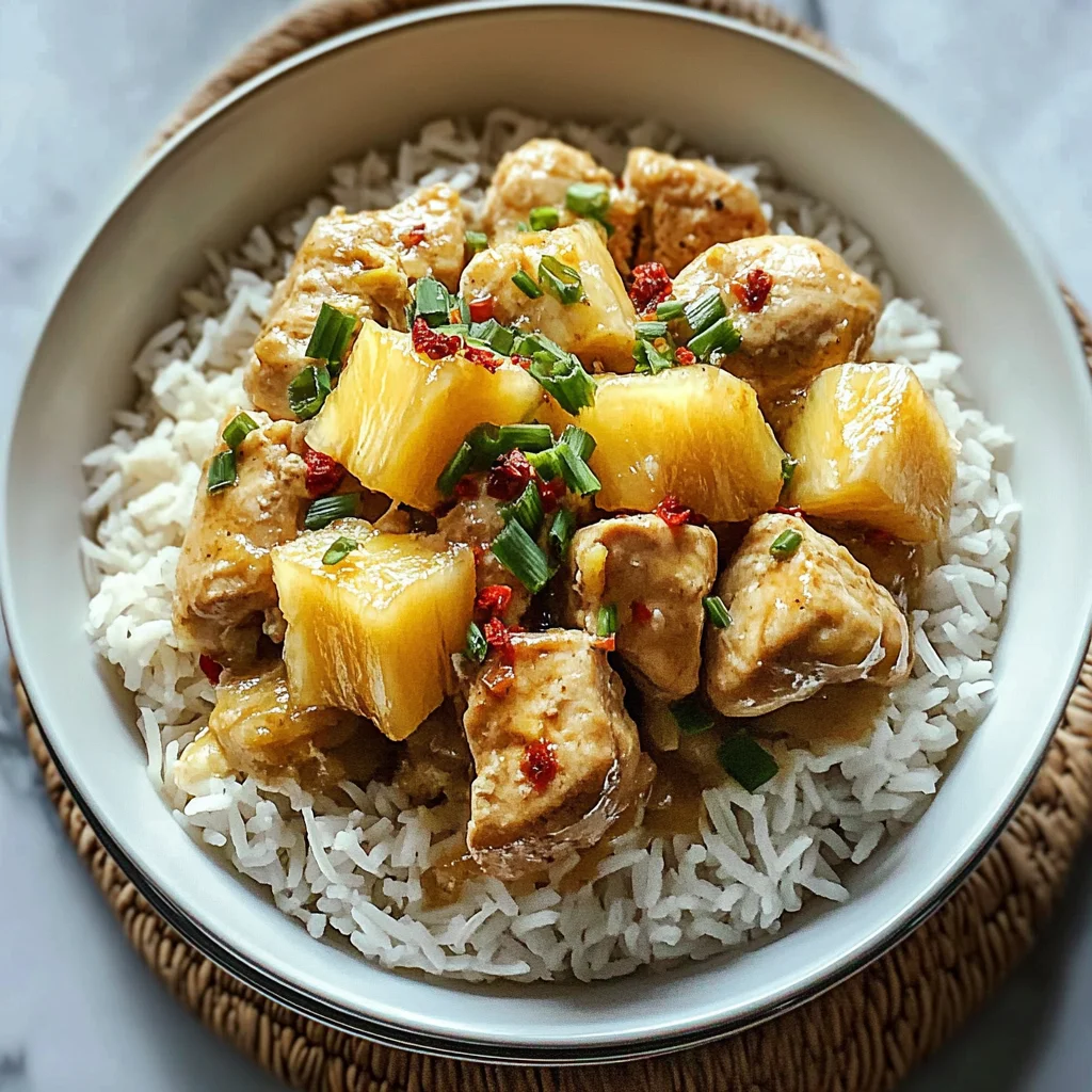 Easy Pineapple Chicken & Rice Feast!