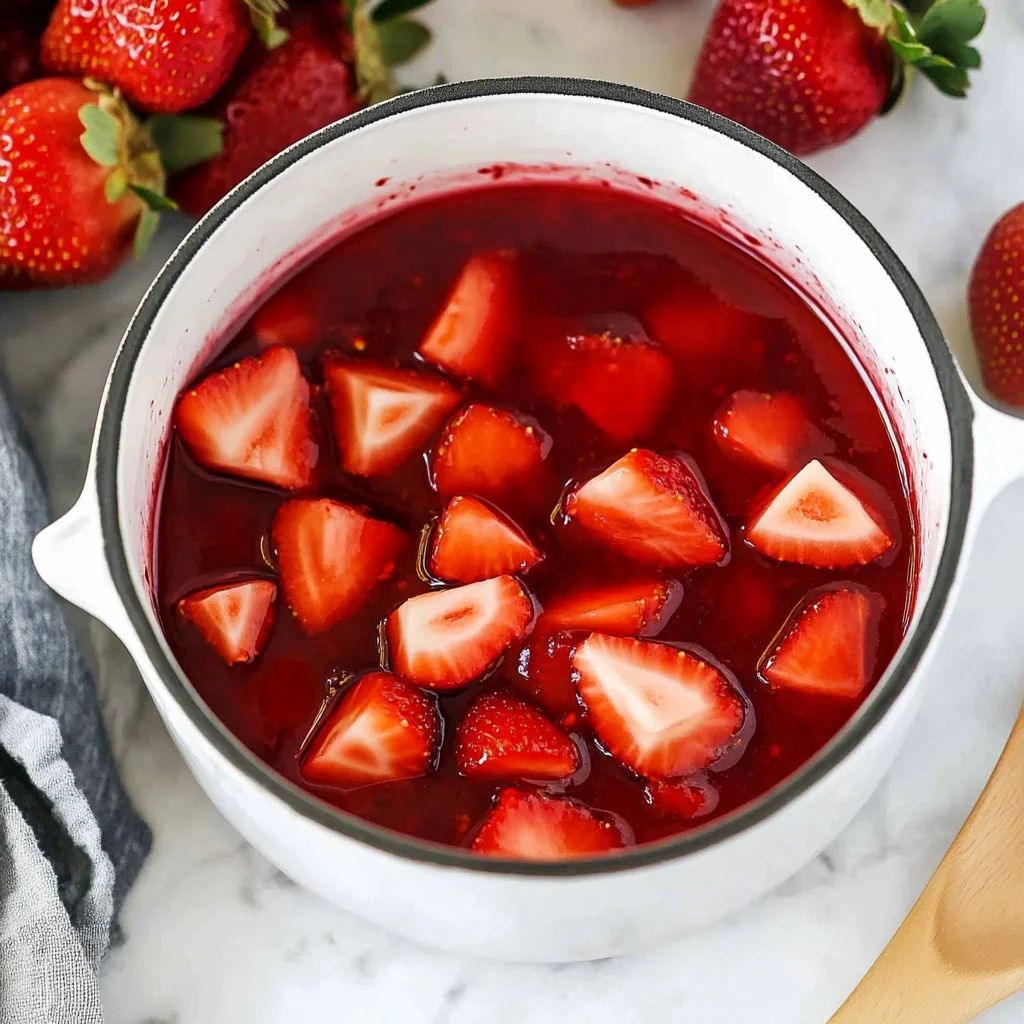 Easy Strawberry Topping (Strawberry Sauce)