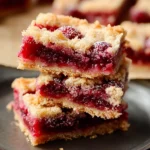 Fabulous Five Ingredient Raspberry Bars