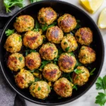 Greek Chicken Meatballs Recipe