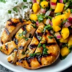 Honey Lime Chicken with Mango Salsa