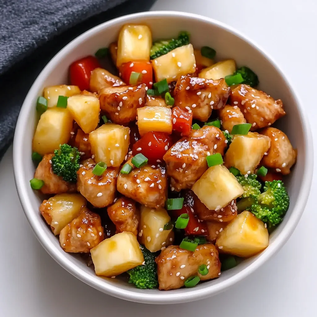 Juicy Pineapple Teriyaki Chicken