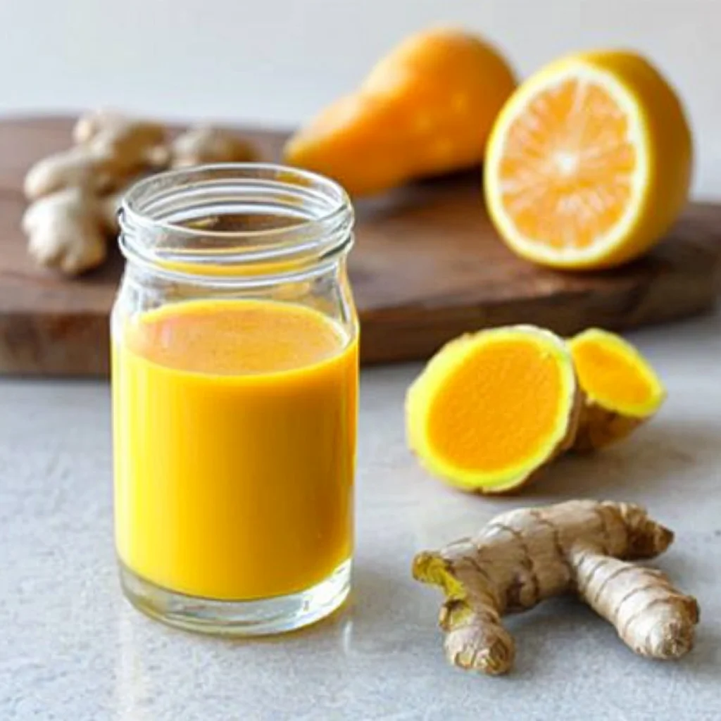 Lemon Ginger Turmeric Shot