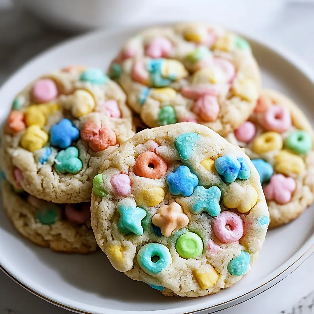 Lucky Charms Cookies