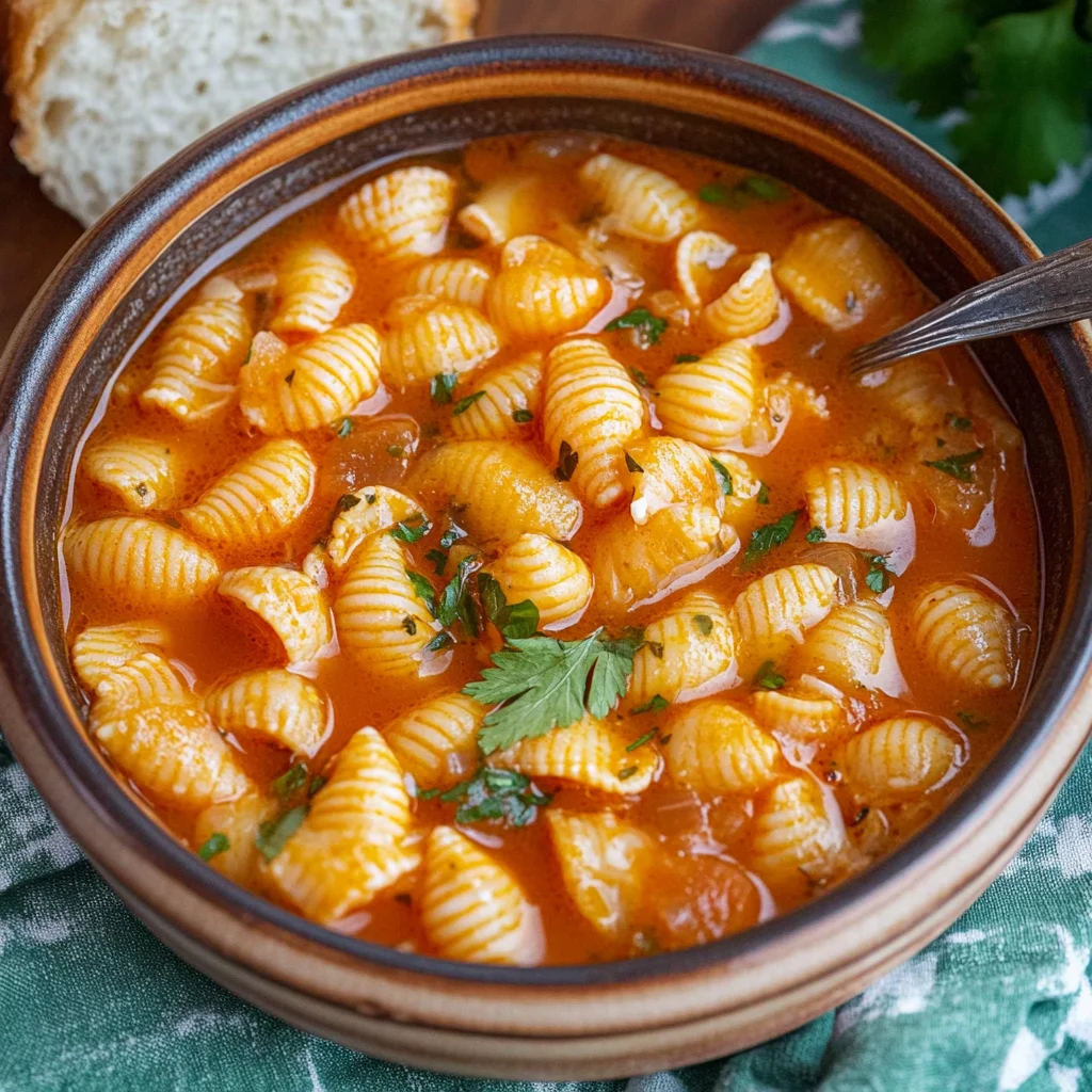 Mexican Sopa de Conchas