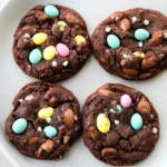 Mini Egg Brownie Cookies