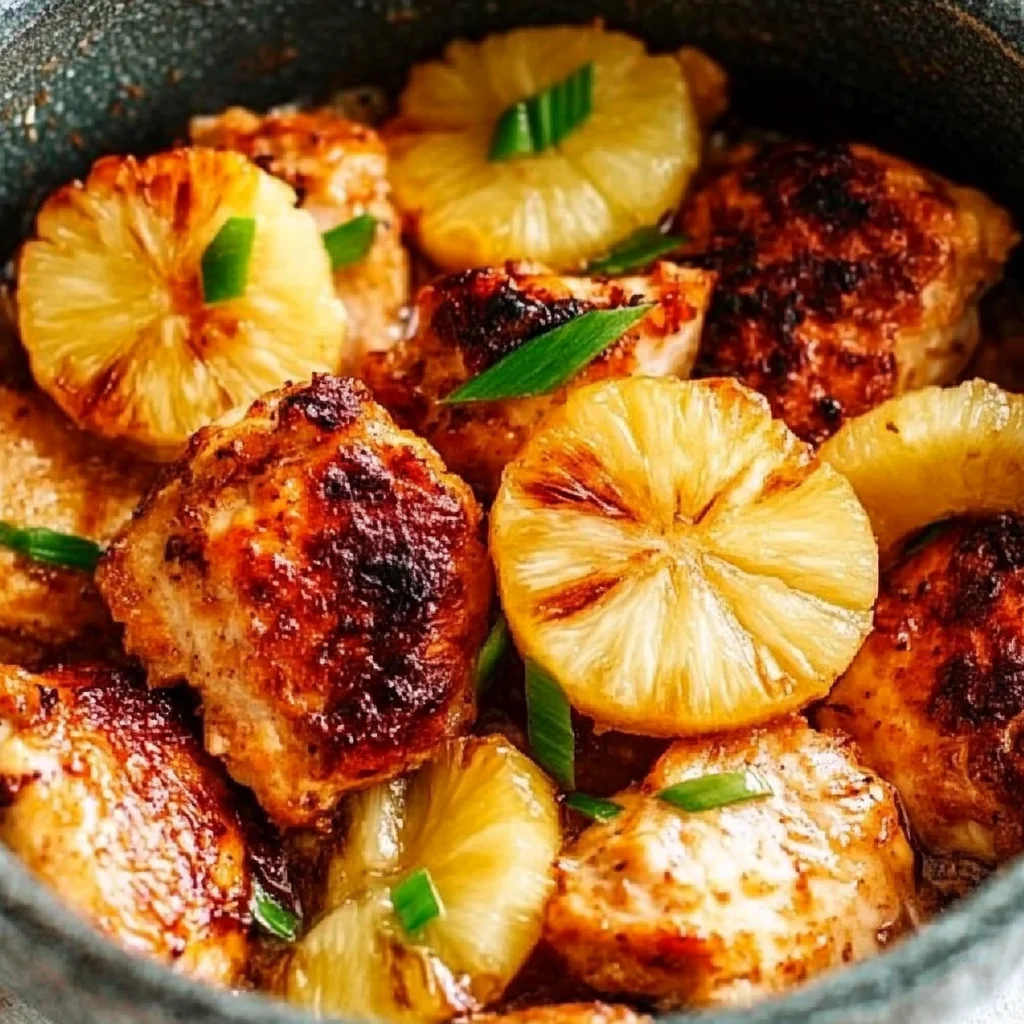 Ninja Foodi Pineapple Chicken