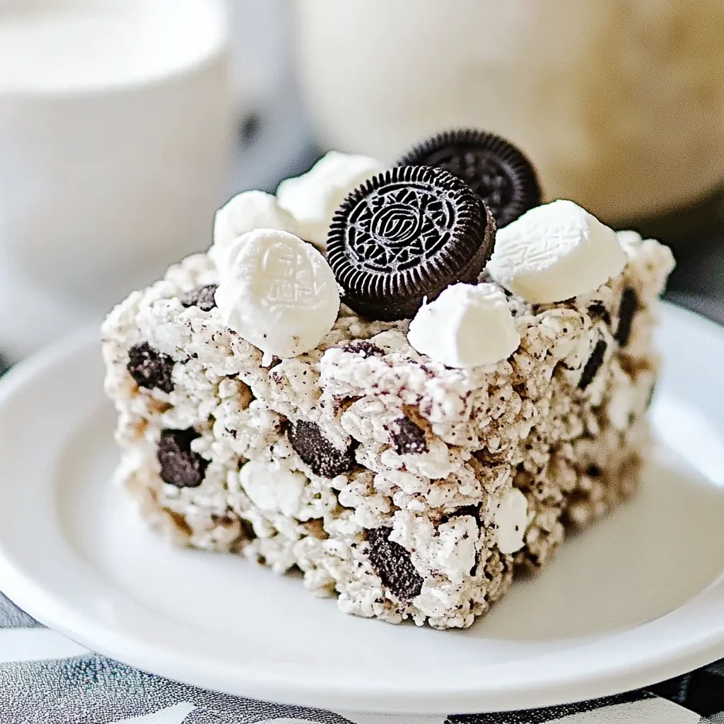 Oreo Krispies: Irresistibly Chewy No-Bake Delight