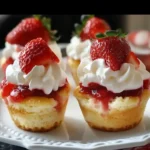 Quick Strawberry Shortcake Cups