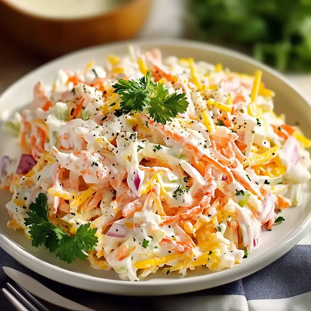 Salade Crabe Crémeuse