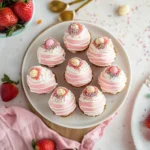 Strawberry Cheesecake Easter Egg Bites