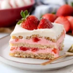 Strawberry Eclair Cake