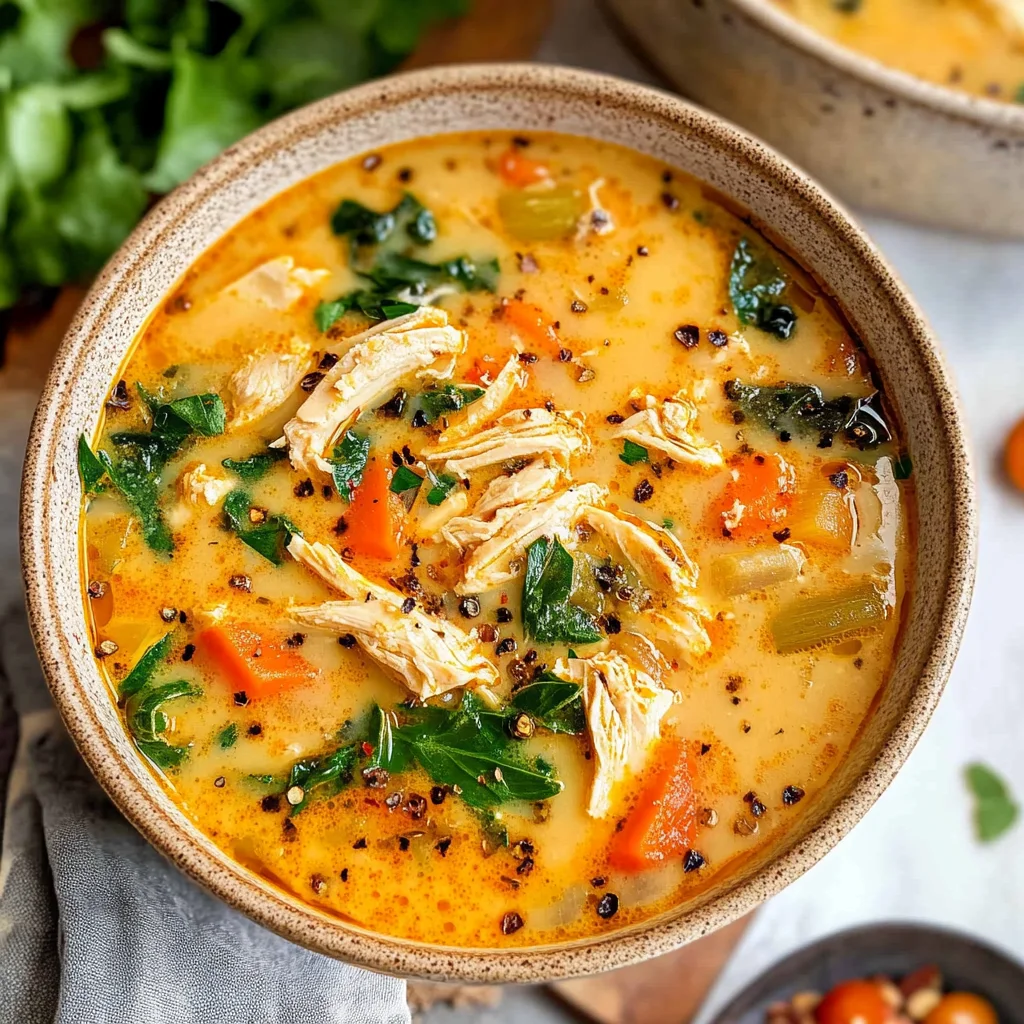 Tuscan Chicken Soup