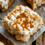 Brown Butter Dulce de Leche Rice Krispie Treats