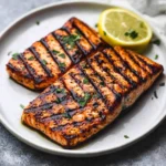 Cajun Honey Butter Grilled Salmon