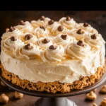 Chocolate Chip Cookie Cake Recipe with Buttercream Frosting
