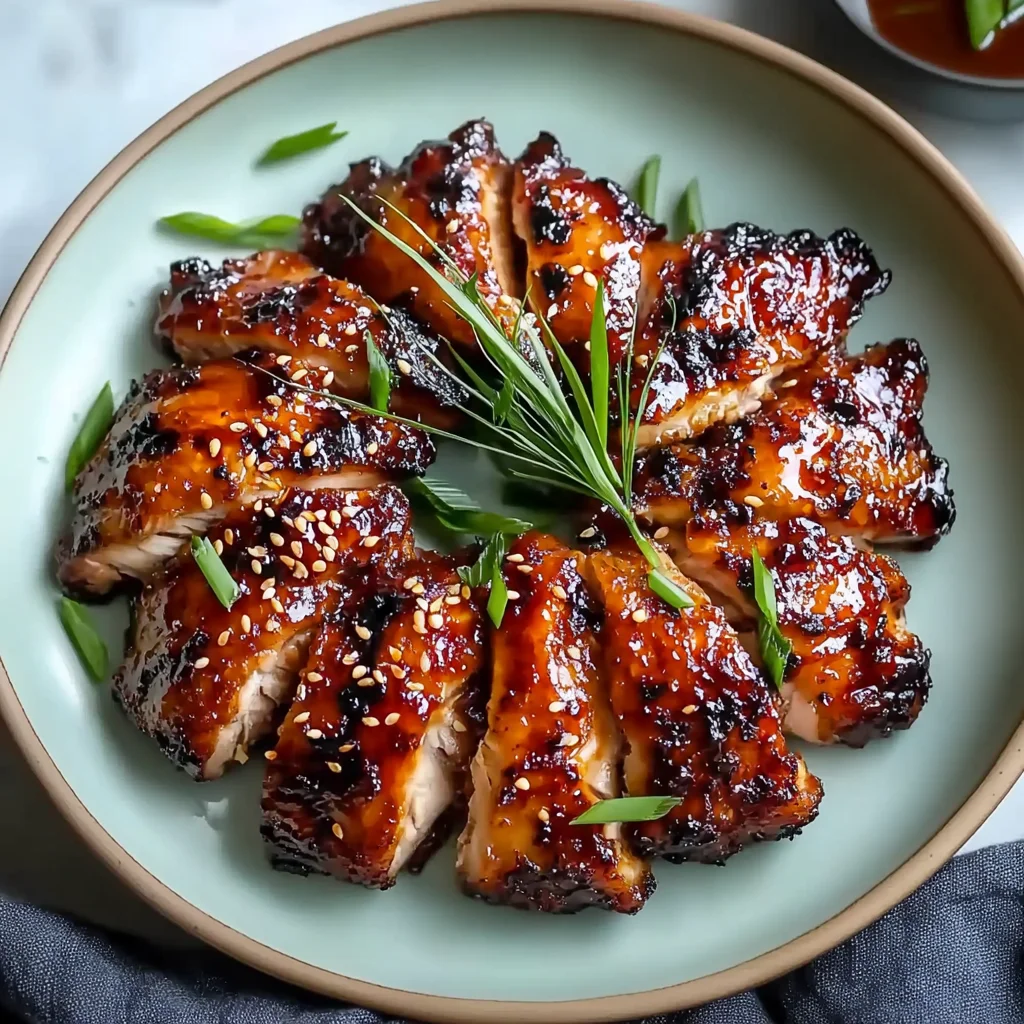 Crispy Japanese BBQ Chicken Thighs